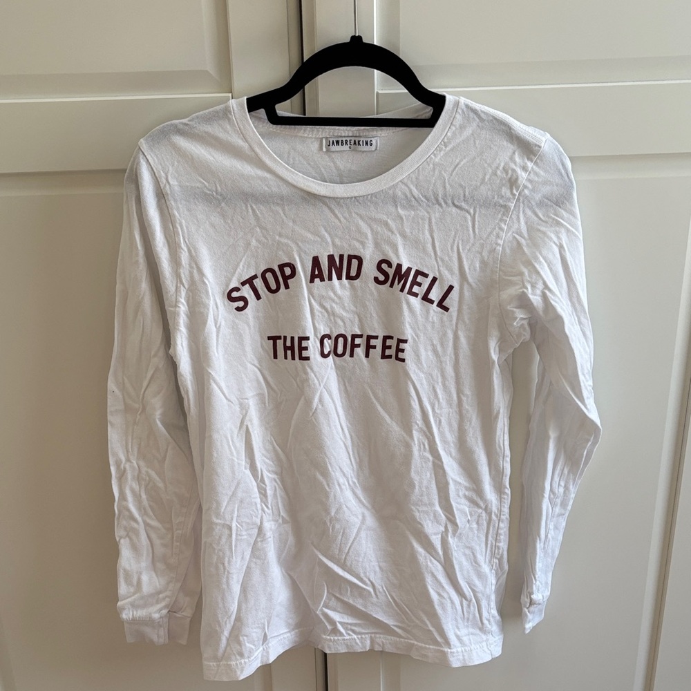 Coffee Long Sleeve Tee